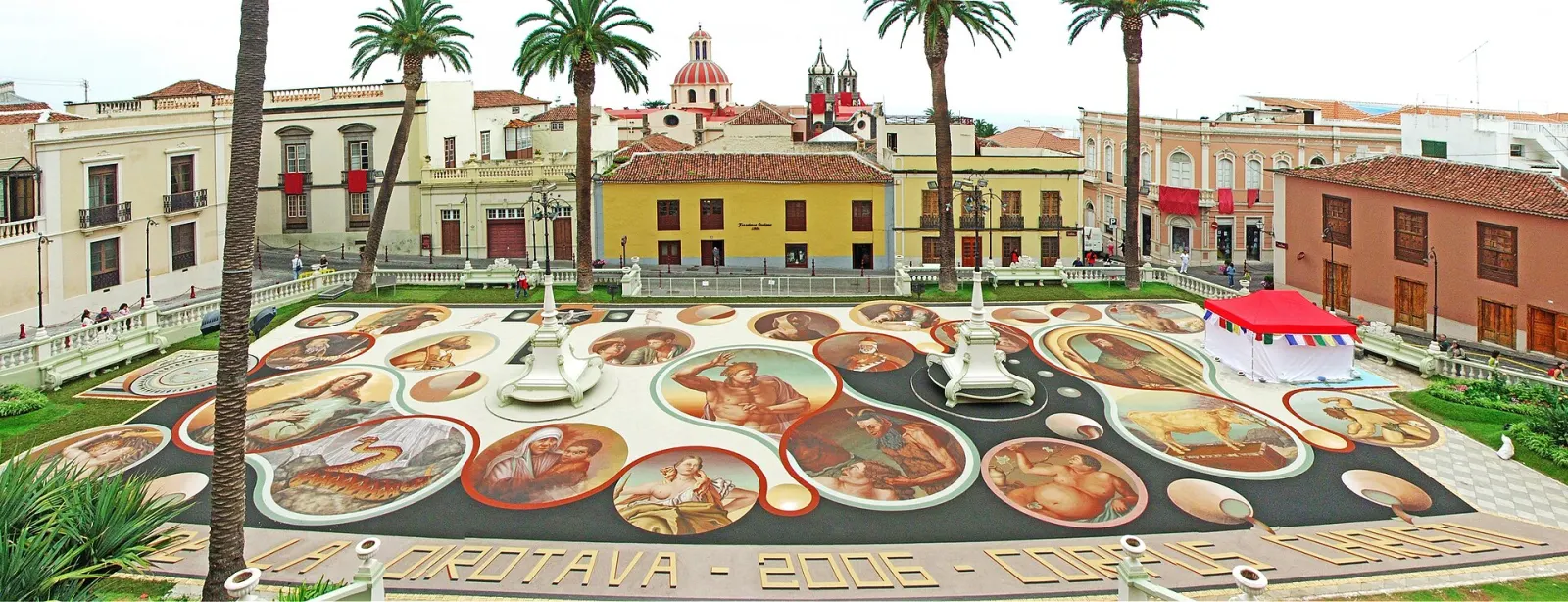 Corpus Christi carpets of La Orotava
